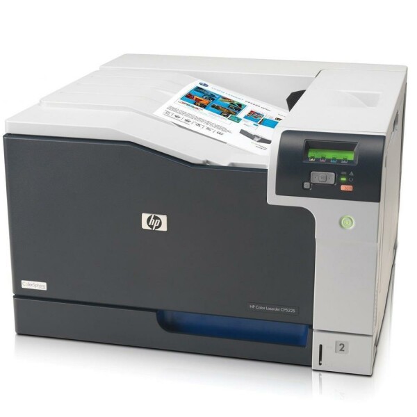 HP Color LaserJet CP5225dn, generalüberholter Farblaserdrucker 164.812 Blatt gedruckt  Toner Sw NEU Transferband NEU