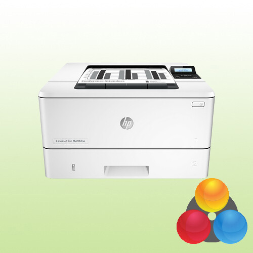 HP LaserJet Pro M402dn, generalüberholter Laserdrucker C5F94A 14.344 Blatt gedruckt Toner NEU