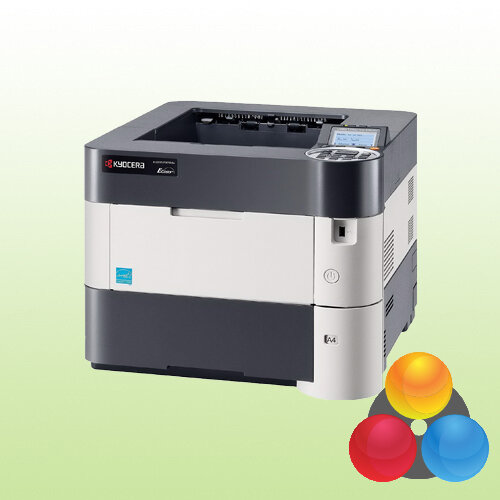 Kyocera ECOSYS P3045dn, generalüberholter Laserdrucker 36.040 Blatt gedruckt  Main Charger NEU