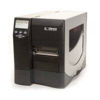 Zebra ZM400 Etikettendrucker - 62,36 km gedruckt